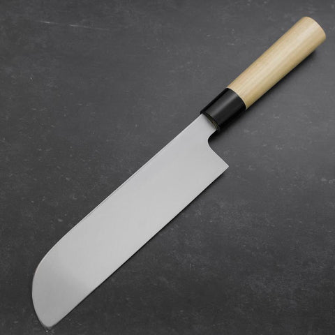Kama Usuba White Steel #2 Kasumi Buffalo Magnolia Handle 225mm