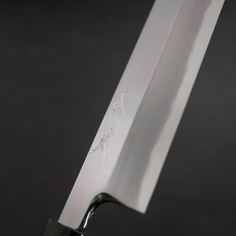 Kama Usuba White Steel #2 Kasumi Buffalo Magnolia Handle 225mm