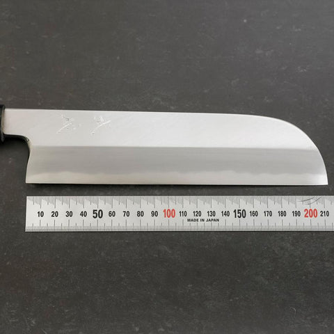 Kama Usuba White Steel #2 Kasumi Buffalo Magnolia Handle 225mm
