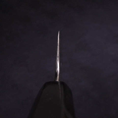 Kama Usuba(Kansai) Blue Steel #2 Suminagashi Buffalo Ebony Handle 180mm
