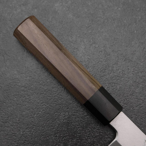 Kama Usuba(Kansai) Silver Steel #3 Kasumi Walnut Handle 170mm