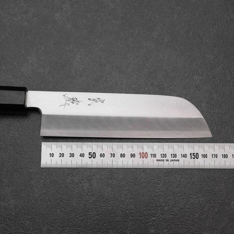 Kama Usuba(Kansai) Silver Steel #3 Kasumi Walnut Handle 170mm