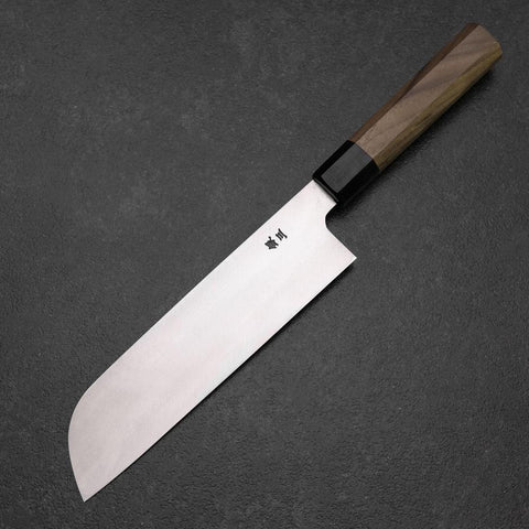 Kama Usuba(Kansai) Silver Steel #3 Kasumi Walnut Handle 200mm