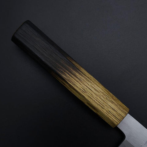 Kawamuki White Steel #1 Polished Yaki Urushi Handle 110mm