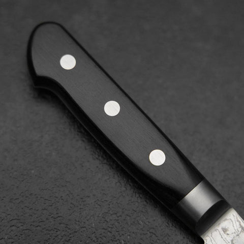 Kiritsuke AUS-10 Damascus Black Western Handle 210mm