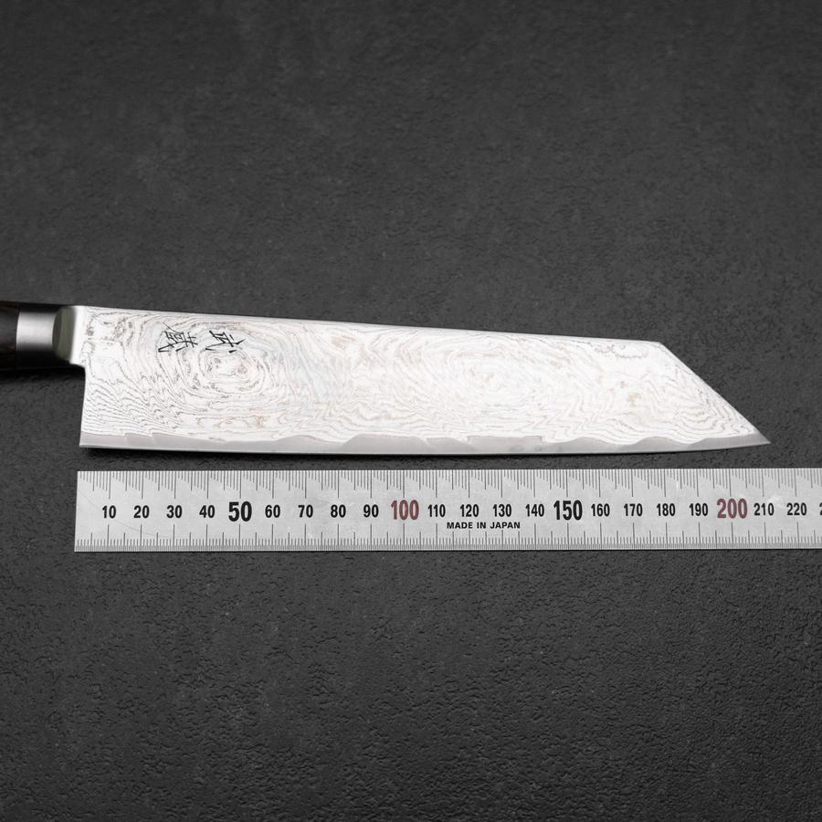 Kiritsuke AUS-10 Damasco Mango Occidental Marrón 210mm
