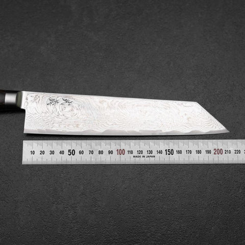 Kiritsuke AUS-10 Damascus Brown Western Handle 210mm