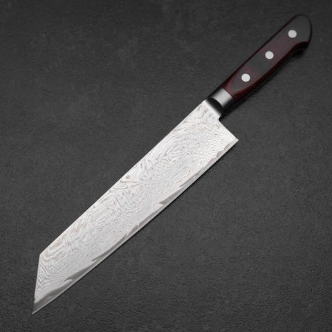 Kiritsuke AUS-10 Damascus Red Western Handle 210mm