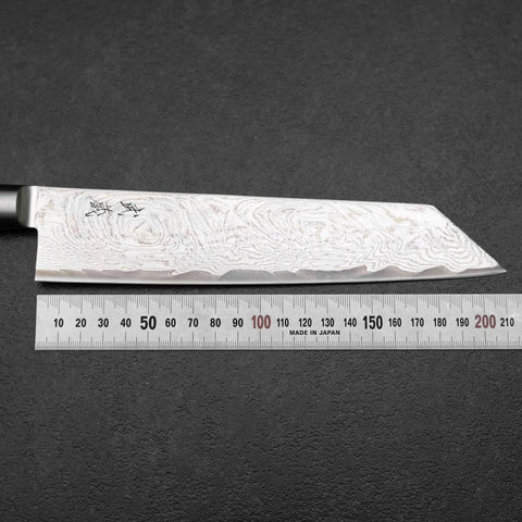Kiritsuke AUS-10 Damascus Red Western Handle 210mm