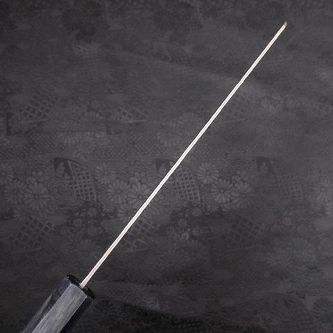 Kiritsuke AUS-10 Tsuchime Damascus Dark-Blue Urushi Handle 210mm