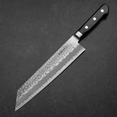 Kiritsuke Blue Super Tsuchime Black Western Handle 210mm