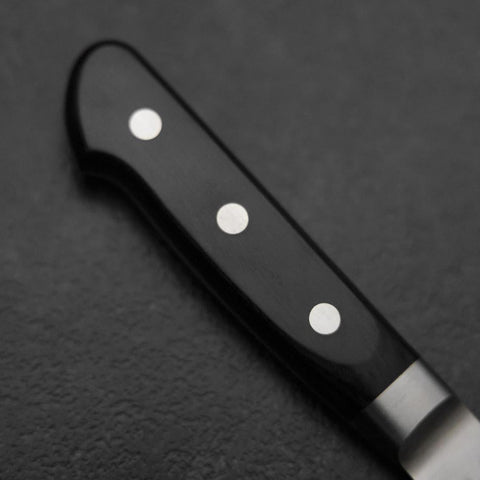 Kiritsuke Blue Super Tsuchime Black Western Handle 210mm
