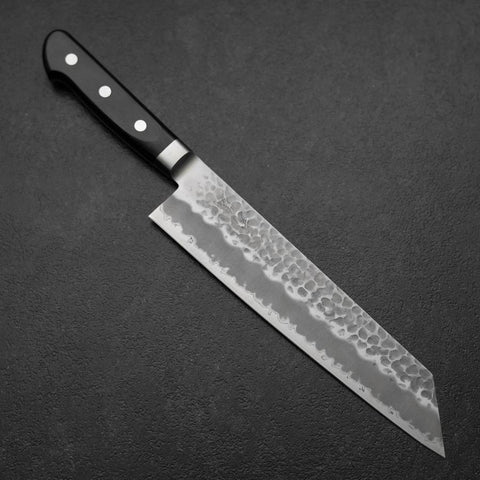 Kiritsuke Blue Super Tsuchime Black Western Handle 210mm