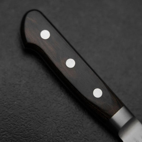 Kiritsuke Blue Super Tsuchime Brown Western Handle 210mm
