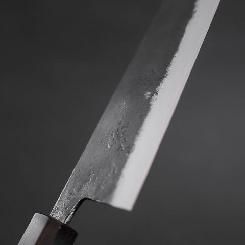 Kiritsuke Blue Steel #2 Kurouchi Ebony Handle 210mm