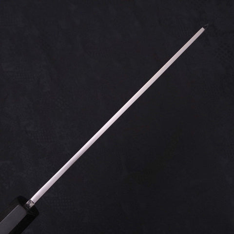 Kiritsuke Blue Steel #2 Suminagashi Buffalo Ebony Handle 240mm