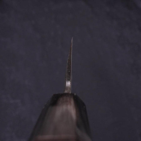 Kiritsuke Blue Steel #2 Suminagashi Buffalo Ebony Handle 270mm