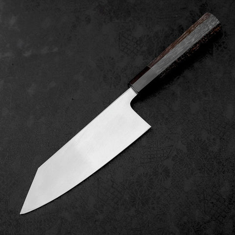 Kiritsuke Deba Blue Steel #2 Kurouchi Buffalo Wenge Handle 180mm