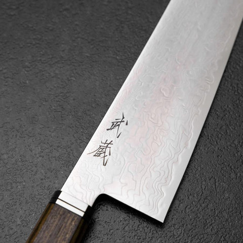 Kiritsuke Gyuto SG-2 Damascus Western Golden Ebony Handle 240mm