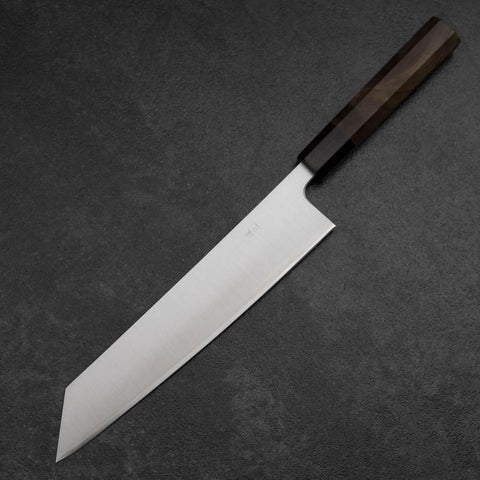 Kiritsuke Gyuto Silver Steel #3 Polished Walnut Handle 240mm