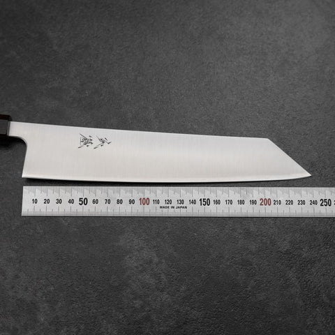 Kiritsuke Gyuto Silver Steel #3 Polished Walnut Handle 240mm