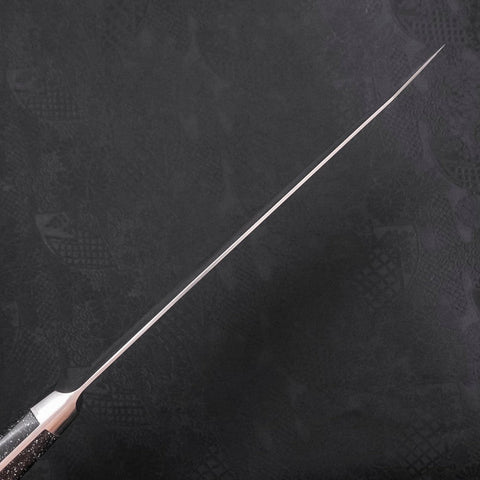Kiritsuke Gyuto VG-10 Damascus Black Marble Handle 210mm