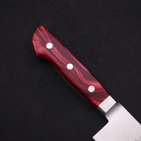 Kiritsuke Gyuto VG-10 Damascus Red Handle 210mm
