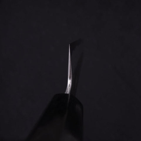 Kiritsuke Gyuto White Steel #2 Kurouchi Buffalo Magnolia Handle 200mm
