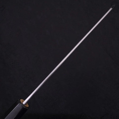 Kiritsuke Gyuto White Steel #2 Kurouchi Buffalo Magnolia Handle 200mm