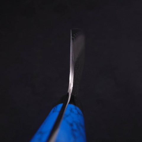 Kiritsuke Nakiri SG-2 Tsuchime Turquoise Blue Handle 170mm