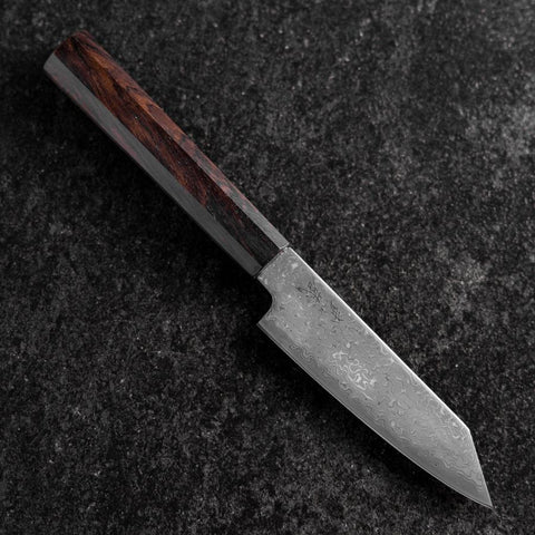 Kiritsuke Petty SLD Black Damascus Ebony Handle 110mm