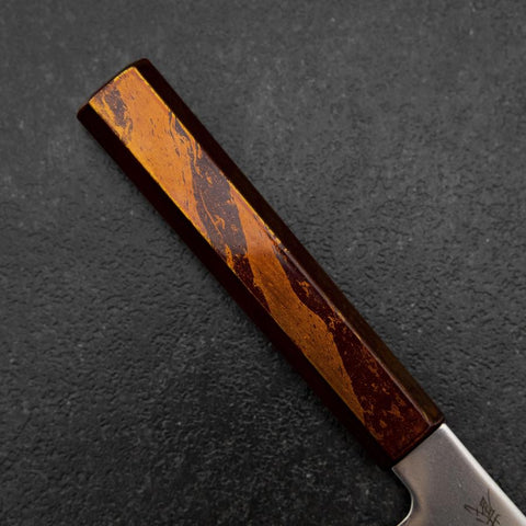Kiritsuke Petty SLD Mirror Red Yamanaka-Urushi Handle 125mm