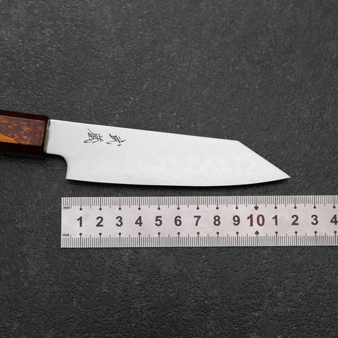 Kiritsuke Petty SLD Mirror Red Yamanaka-Urushi Handle 125mm