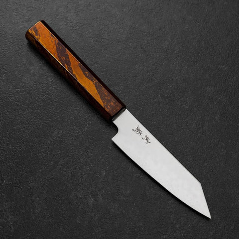 Kiritsuke Petty SLD Mirror Red Yamanaka-Urushi Handle 125mm