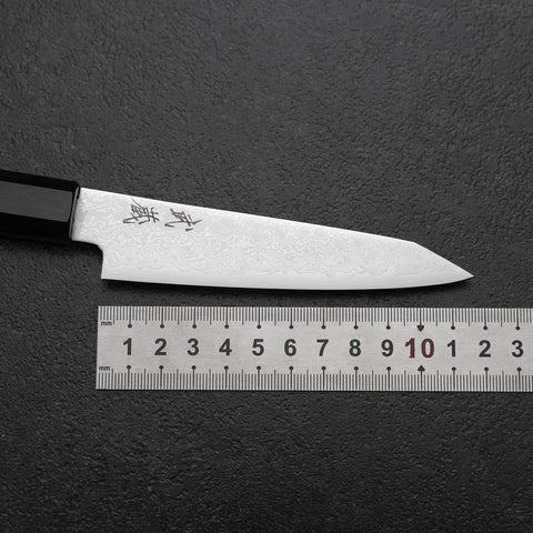 Kiritsuke Petty VG-10 Damascus Ebony Handle 110mm