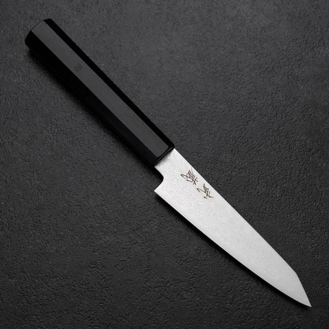 Kiritsuke Petty VG-10 Damascus Ebony Handle 110mm