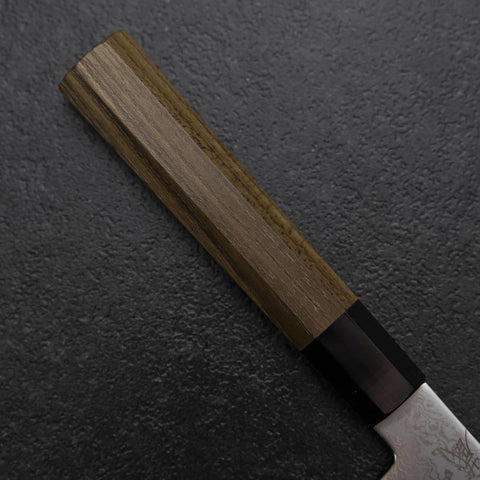 Kiritsuke Petty VG-10 Damascus Zelkova Handle 110mm