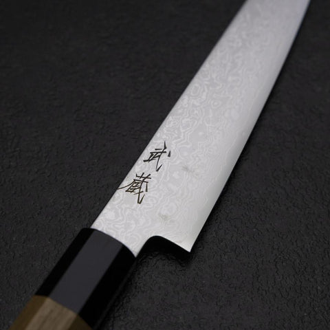 Kiritsuke Petty VG-10 Damascus Zelkova Handle 145mm
