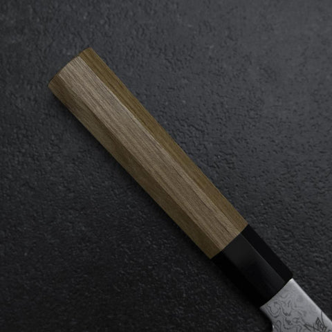 Kiritsuke Petty VG-10 Damascus Zelkova Handle 145mm