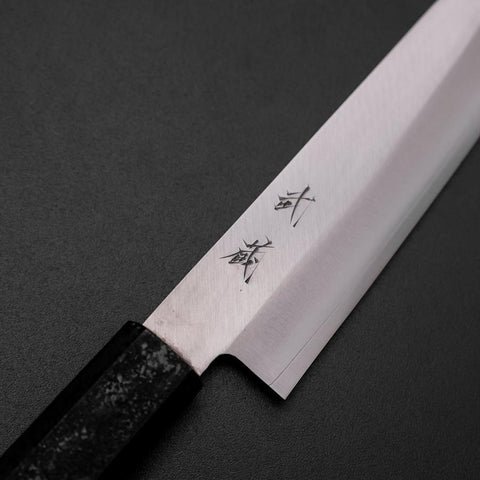 Kiritsuke Petty VG-10 Polished Black Ishime Urushi Handle 125mm