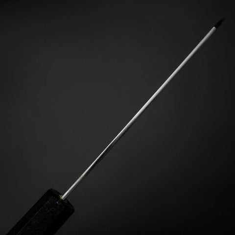 Kiritsuke Petty VG-10 Polished Black Ishime Urushi Handle 125mm