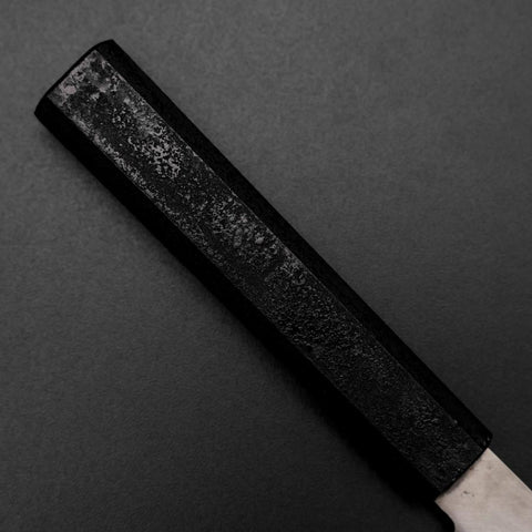 Kiritsuke Petty VG-10 Polished Black Ishime Urushi Handle 125mm