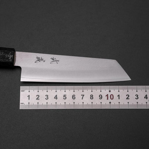 Kiritsuke Petty VG-10 Polished Black Ishime Urushi Handle 125mm