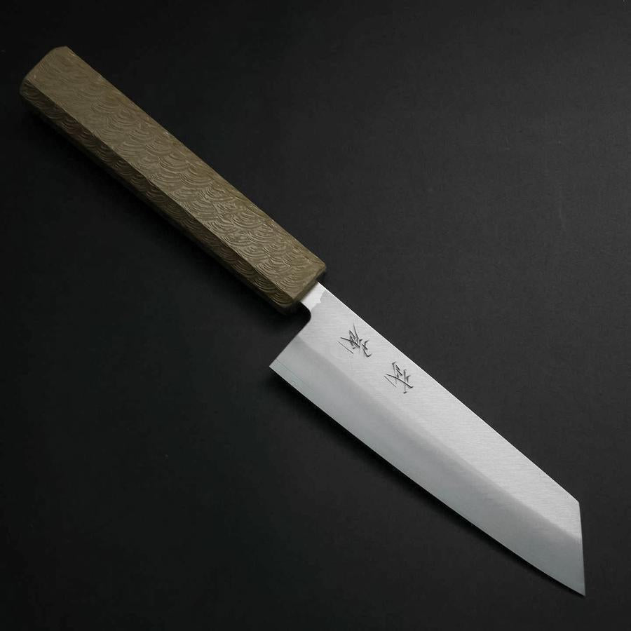 Kiritsuke Petty VG-10 Polished White Urushi Handle 125mm