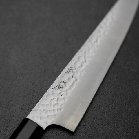 Kiritsuke Petty VG-10 Tsuchime Buffalo Ebony Handle 150mm