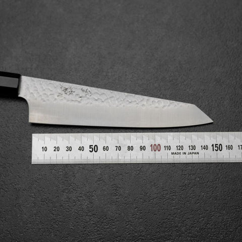 Kiritsuke Petty VG-10 Tsuchime Buffalo Ebony Handle 150mm