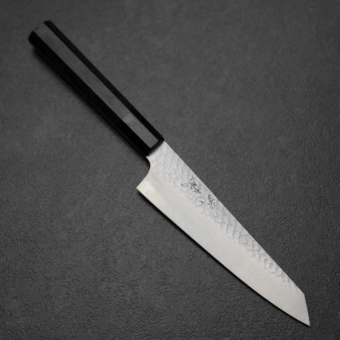 Kiritsuke Petty VG-10 Tsuchime Buffalo Ebony Handle 150mm