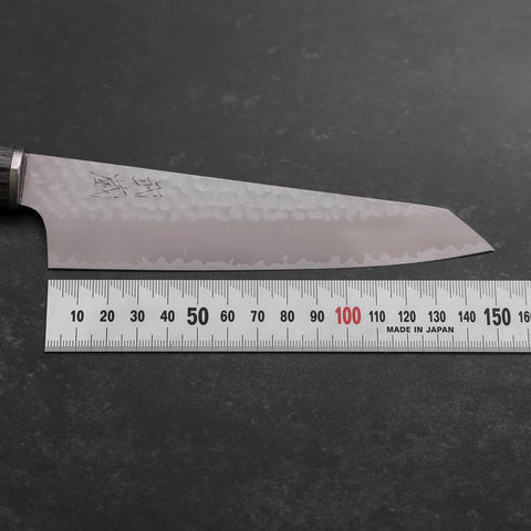 Kiritsuke Petty VG-10 Tsuchime Oval Charcoal Handle 150mm