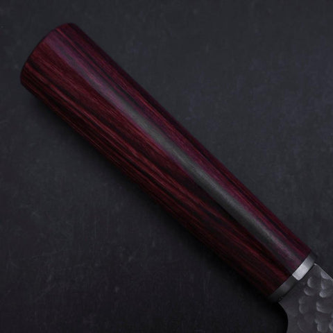 Kiritsuke Petty VG-10 Tsuchime Oval Red Handle 150mm