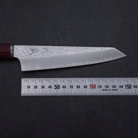 Kiritsuke Petty VG-10 Tsuchime Oval Red Handle 150mm